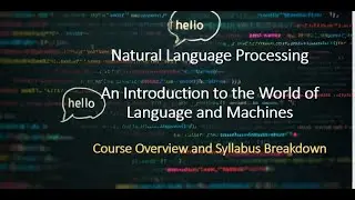 NLP SYLLABUS INTRODUCTION || NATURAL LANGUAGE PROCESSING