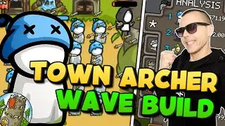 Grow Castle Best Town Archer Build | DH4H Gold Setup