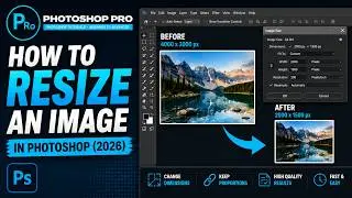 How to Resize an Image in Photoshop | Beginner Tutorial (2026)