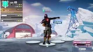 literally just a burnout outfit infinite dabbing in the fortnite battle royale lobby