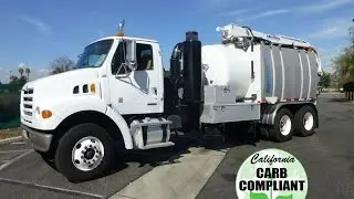 2007 Sterling L7500 Aquatech B-10 Sewer Vac Truck