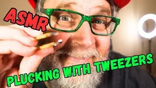 ASMR - Dr Gentle Whispering and Plucking with Tweezers at Home! Roleplay