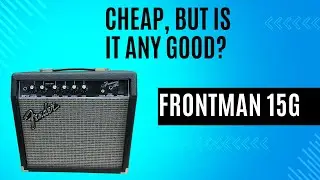 $52 Fender Frontman 15G combo amp can do WAY more than you think! 😊 #fenderamps #frontman