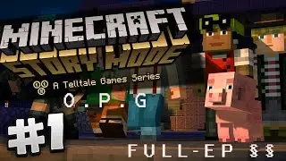 minecraft story mode | order of the stone!! | episode 1 [#1] BEST GAMEPLAY AVER!!!!!