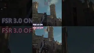 Final Fantasy XVI FSR 3 On vs Off #comparison #finalfantasy #finalfantasyxiv #shorts #ff16 #fsr3