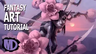 Photoshop fantasy art tutorial