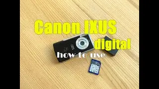 Canon IXUS PC1060 digital camera 2000s