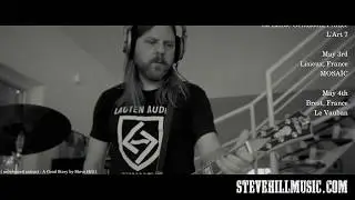 Steve Hill in the studio