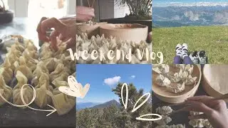 Cozy Weekend Vlog || Easy Dumplings & Nature|| Silent Vlog || Weekly Vlog || TLC Diaries