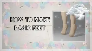 how to make basic FEET in BLENDER 2.8 | Blender 2.83 Tutorial | Read Description