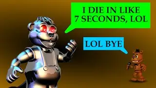 FNAF World 3D - Beating Chipper in About 8 Seconds...