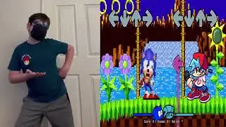 FNF Dorkly Sonic In Real LIfe (FNF IRL)