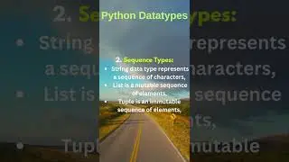 Python Datatypes