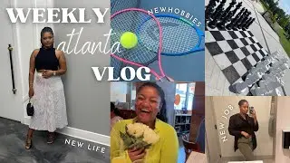 weekly vlog | new job, new hobbies, new beginnings and endings…