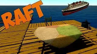 Raft #3 - НОЧНАЯ ОХОТА НА АКУЛ | ОБНОВЛЕНИЕ 1.05!)СТУЛЬЯ В ОКЕАНЕ?