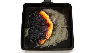 Burning iron and sulfur is so satisfying