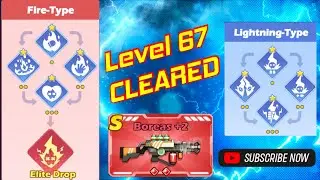 Zombie Waves | Level 67 Cleared Fire Type + Lightning Type