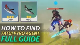 Fatui Pyro Agent Sacrificial Knife Location - Recruit's Sergeant's Insignia - Genshin Impact