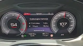 Audi A6 C8 40 TDI quattro acceleration