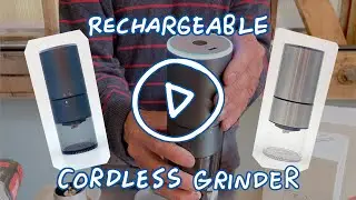Our Electric Grinder - Rechargeable, Cordless and Easy!