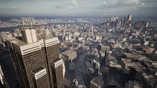 The Matrix Awakens: City Fly Through