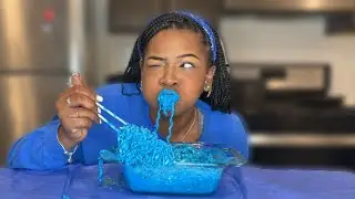 Trying The World’s Spiciest Blue Heat Takis Fire Noodles From Nikocado Avocado | Recipe and Mukbang