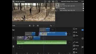 Editing Mavic Air 4K footage on LumaFusion on an Ipad Mini 4