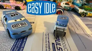 Mattel Cars Ruby Easy Oaks and Easy Idle Pitty
