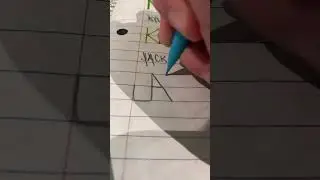 Making the Name “Jack” into a Logo!! #shorts #logodesign #logos