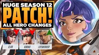 ALL HERO CHANGES in Season 12! - Juno, Kiriko, Sojourn, Dva & MORE!