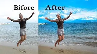 Beautiful Background & high-end Skin Retouching in Photoshop 2020