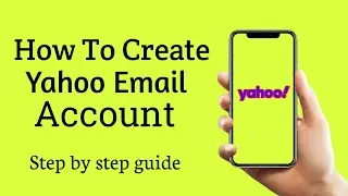 How To Create New Yahoo Account l  Create Yahoo Email Account (2022) 