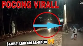 Kalian harus nonton | prank pocong di jalan raya,,bikin ngakak!!!!!