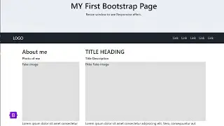 BOOTSTRAP CSS Basic templete  (Responsive)     @Pranjultutorials