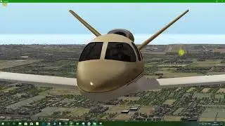 X-Plane 10. C-4. Как просто летать на автопилоте и посадить самолёт по глиссаде