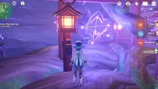 Tanuki Quest Destroy the barrier Puzzle - Genshin Impact