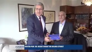 Rektör Prof. Dr. Necdet BUDAK'tan Anlamlı Ziyaret
