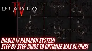 Diablo 4 Paragon System Guide to get 7+ Glyphs!! Using Barb as Deep Dive!