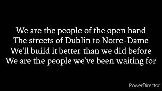 We Are The People-Lyrics-Martin Garrix (ft. Bono & The Edge)