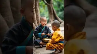little monk so cute  ||  พระภิกษุน้อยน่ารักจังเลย #16 