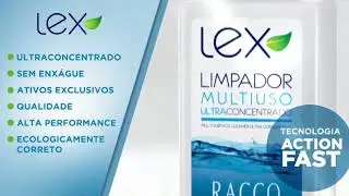 Lex Multiuso   Lançamento Racco   Limpeza Profunda   Biodegradável