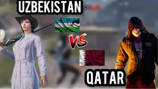 UZBEKISTAN VS QATAR | Friendly Game | PUBG MOBILE | #pubgm #qatar #uzbekistan