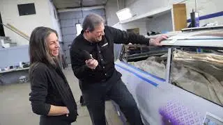 Classic Car Restorer Sally Dawson.