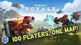 Pubg Ye Benzer Robot Oyunu (Robocraft Royale )