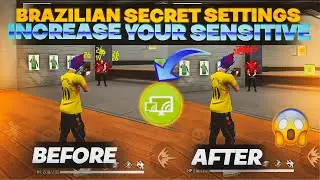 Increase Your Accuracy And Sensitivity with this Secret Brazilian settings App | No skill Sensi