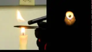 Candle Flame Structure - Fire Protection Engineering (FPE) teaching tool