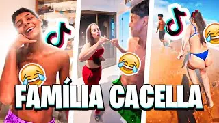 Os Vídeos Mais HILÁRIOS e ENGRAÇADOS da Família CACELLA - TENTE NÃO RIR 😂 Parte 1