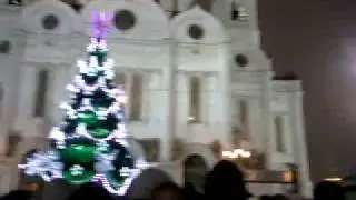 Дары Волхвов! Очередь Около Храма Христа Спасителя 12.01.2014