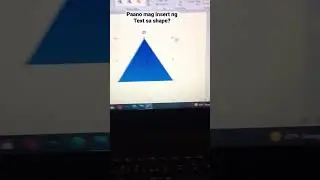 Paano mag insert ng text sa shape? 