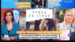 Entrevista en directo en Mañaneros de Tve sobre ludopatía